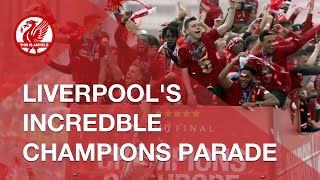 Allez allez allez  Liverpools Incredible Champions Parade [upl. by Elyse842]