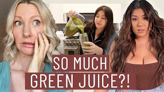 Dietitian Reviews Remi Ashtens What I Eat in a Week GREEN JUICE FIR DAYS [upl. by Eoin]