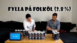 Förfestspecial med 9 liter folköl 28 [upl. by Nidla]