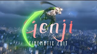 Genji Cinematic Edit 🥷  Overwatch  Edit [upl. by Reteip557]