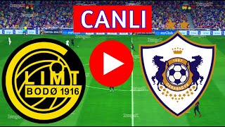 QARABAĞ BODO GLİMT MAÇI CANLI İZLE  eFootball Türkçe Simülasyon [upl. by Riane567]