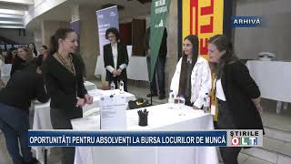 OPORTUNITATI PENTRU ABSOLVENTI LA BURSA LOCURILOR DE MUNCA [upl. by Rubliw88]