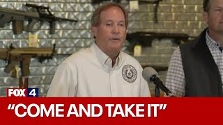 Texas AG Ken Paxton sues Biden Administration over gun show loophole closure [upl. by Etnoval561]