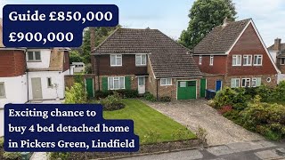 Exciting opportunity to purchase 1960s home in one of Lindfields most desirable closes [upl. by Macfarlane756]