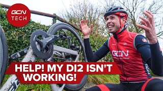 Shimano Di2 Roadside Hacks To Get You Home  GCN Tech Helpful Cycling Tips [upl. by Darrill326]