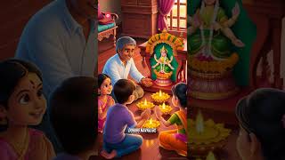 Navratri Story for Kids – Why Do We Fast  Fun Navratri Celebration [upl. by Ennayr]