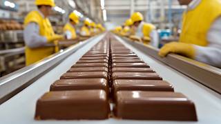 How Are Mars Chocolate Bars Made  Inside The Factory [upl. by Eigroeg439]