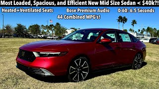 2025 Honda Accord Hybrid Touring TEST DRIVEFULL REVIEW [upl. by Jelks]