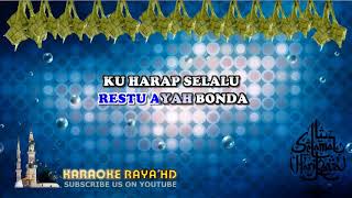 Karaoke Dari Jauh Ku Pohon Maaf  Sudirman  Tanpa Vokal  Minus One  Lirik Video HD [upl. by Brian]