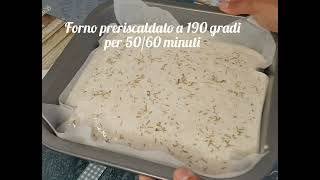 Focaccia di grano saraceno senza farina e senza lievito [upl. by Eedebez556]