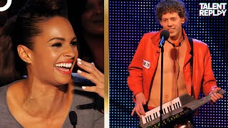 The Power of Keytar Maarty Broekman Wows Alesha  Britains Got Talent [upl. by Wyatt]