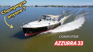 Azzurra 33 Commuter  Gentlemans cruiser  fantastic coastal cabin cruiser [upl. by Noel]