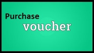 How to do entries in purchase voucher in tallyerp9 in english [upl. by Atoel440]