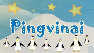 🎄Kalėdinės dainos vaikamas🎄 Dainos apie žiemą 🐧Pingvinai🐧  Me2čiukai [upl. by Zoldi]