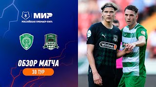 Highlights Akhmat vs FC Krasnodar 22  RPL 202223 [upl. by Boyer472]