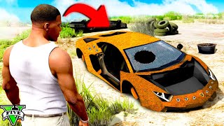 Robando Coches SECRETOS DE LUJO ABANDONADOS en GTA 5  🚘💰 [upl. by Hesta]