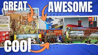 Unboxing Another 1970s Vintage Toy Haul Airfix Matchbox Corgi and Lego [upl. by Puklich809]