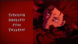 Tetchou Suehiro  Free Twixtor clips  Bungou stray dogs [upl. by Ahsad]