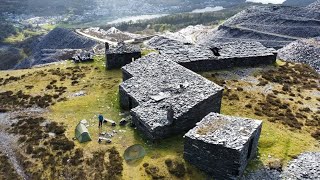 dinorwig slate quarry DJI MINI 2SE quickshot [upl. by Imray]