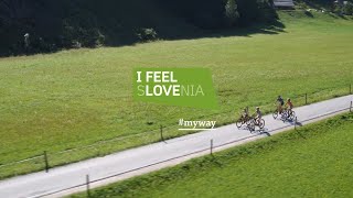 My way of active holidays in Slovenia Family cycling in Logar Valley [upl. by Anitreb]