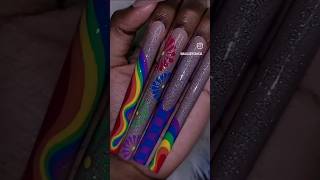 NAIL RESERVE VEGAN GEL POLISH UNBOXING amp REVIEW  RAINBOW PRIDE NAILS [upl. by Evette]