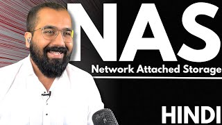 NAS  Network Attached Storage Explained in Hindi l Cloud Computing Series [upl. by Hailahk]