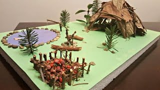 Building a Wigwam Time Lapse [upl. by Farra]