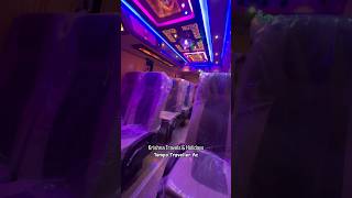 Tempo Traveller Rental Service Bangalore Krishna Travels amp Holidays tempotraveller travel [upl. by Drice]