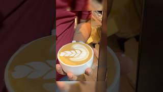 latte art • 5 tulip stack shorts [upl. by Nailliw]