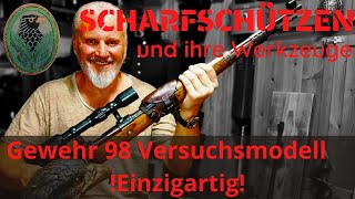 Scharfschützengewehr Gewehr 98 Versuchsmodell 1Weltkrieg Sackselten RokycanyDanksagung Fluthilfe [upl. by Iives]