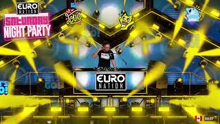 Euro Nation Saturdays  90s Eurodance Trance House Mix January 6 2024 [upl. by Eelra]