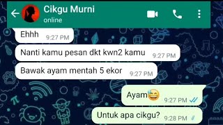 Chat Seram Malaysia  Cikgu Murni [upl. by Hairim]