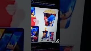 New sonic 3 popcorn bucket [upl. by Treboh]