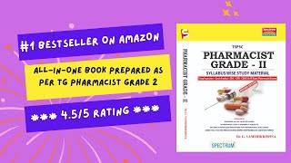 Telangana Pharmacist Grade II  Best AllinOne Book for Exam Preparation  Full Overview [upl. by Garrek]