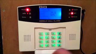 Alarmanlage GSM installieren [upl. by Fulbert]