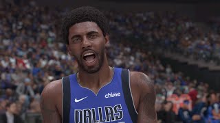 NBA 2K25 BEST KYRIE IRVING BUILD KYRIE SAID HES JOING THE STREAM [upl. by Farleigh]