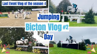 BICTON 3 DAY EVENTING VLOG 2  Our first ever CIC3S  Day 2 Jumping Phases [upl. by Marybeth842]