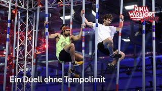 Leonardo Calderón vs Benni Grams Ein Duell ohne Tempolimit  Ninja Warrior Germany Allstars 2022 [upl. by Rennob]