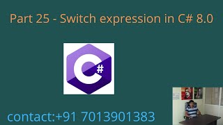 Switch expression in C 80  Part 25 [upl. by Atile]