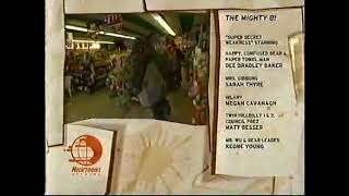 The Mighty B split screen credits Nicktoons 2009 airing [upl. by Mapel736]