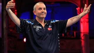 NINEDARTER  2014 World Matchplay  Phil Taylor v Michael Smith [upl. by Anerbes]