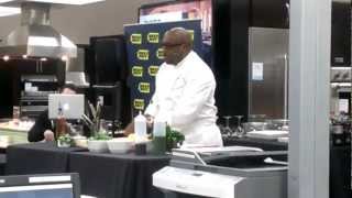 Chef G Garvin cooking demo intro at Best Buy [upl. by Anih]