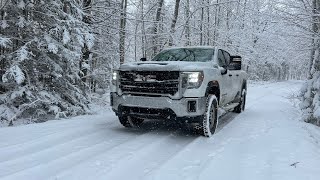 FIRESTONE DESTINATION XT TIRES FIRST TIME IN SNOW THEY ARE AWESOME [upl. by Amathist]