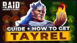 Tayrel Raid Shadow Legends⚔️Build  Masteries⚔️Guide 2024 [upl. by Voorhis762]