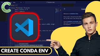 How to Create Conda Environment in VSCode 2024 [upl. by Noxaj]