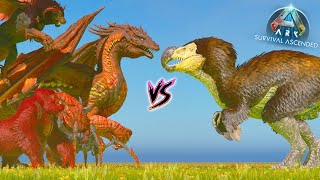 DODOREX vs THE ISLAND GUARDIANS  MANTICORE  Ark Ascended Battle Ep50 [upl. by Hauger]