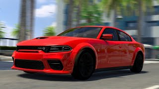 Dodge Charger SRT Hellcat Redeye Widebody 2021  Mod  Euro Truck Simulator 2 v150 [upl. by Cookie]