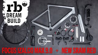 FOCUS IZALCO MAX 90 LTD I NEW SRAM RED 2024 GROUPSET IN DETAIL I ROAD BIKE I DREAM BUILD I [upl. by Ayekin]