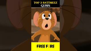 Top 3 Badtameezi Guns In Freefire🤫shorts freefire trending [upl. by Laekcim999]