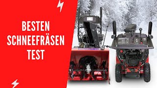 ✅ Die besten Schneefräsen Test 2023  Top 5 [upl. by Arriat]